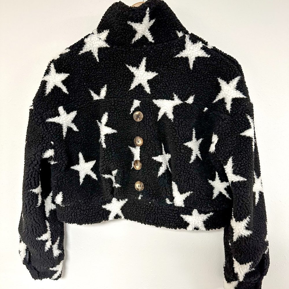 Altar'd State Sherpa Crop Jacket - Picture 8 of 11